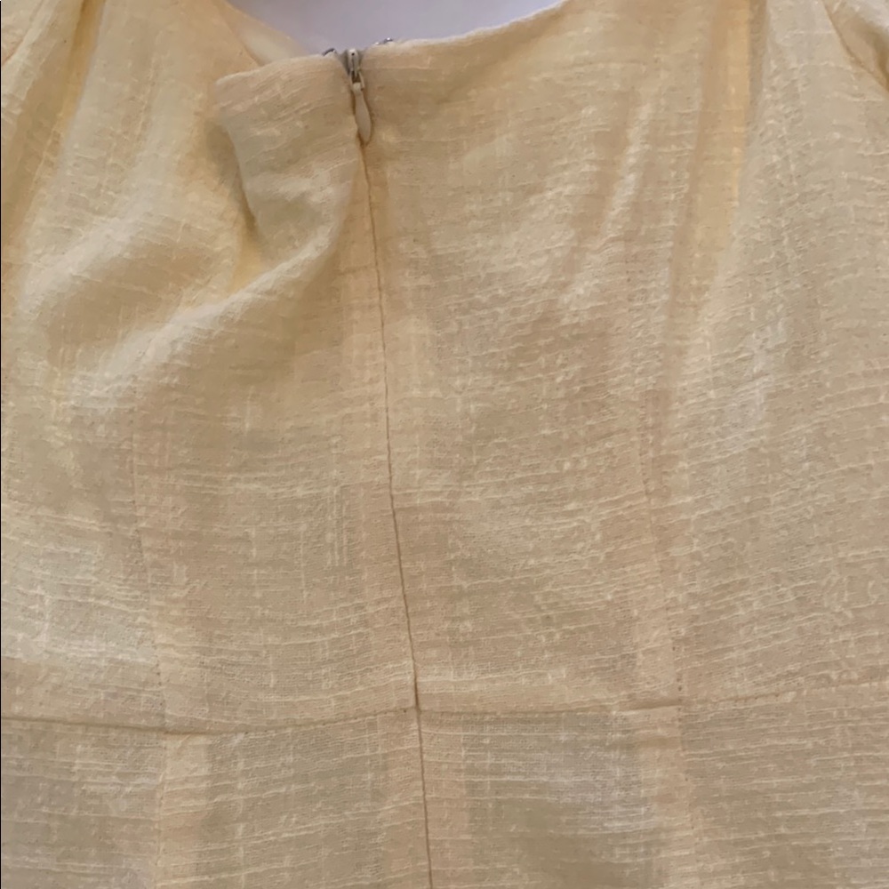Yellow Ruffle Hem Dress - Picture 4 of 4
